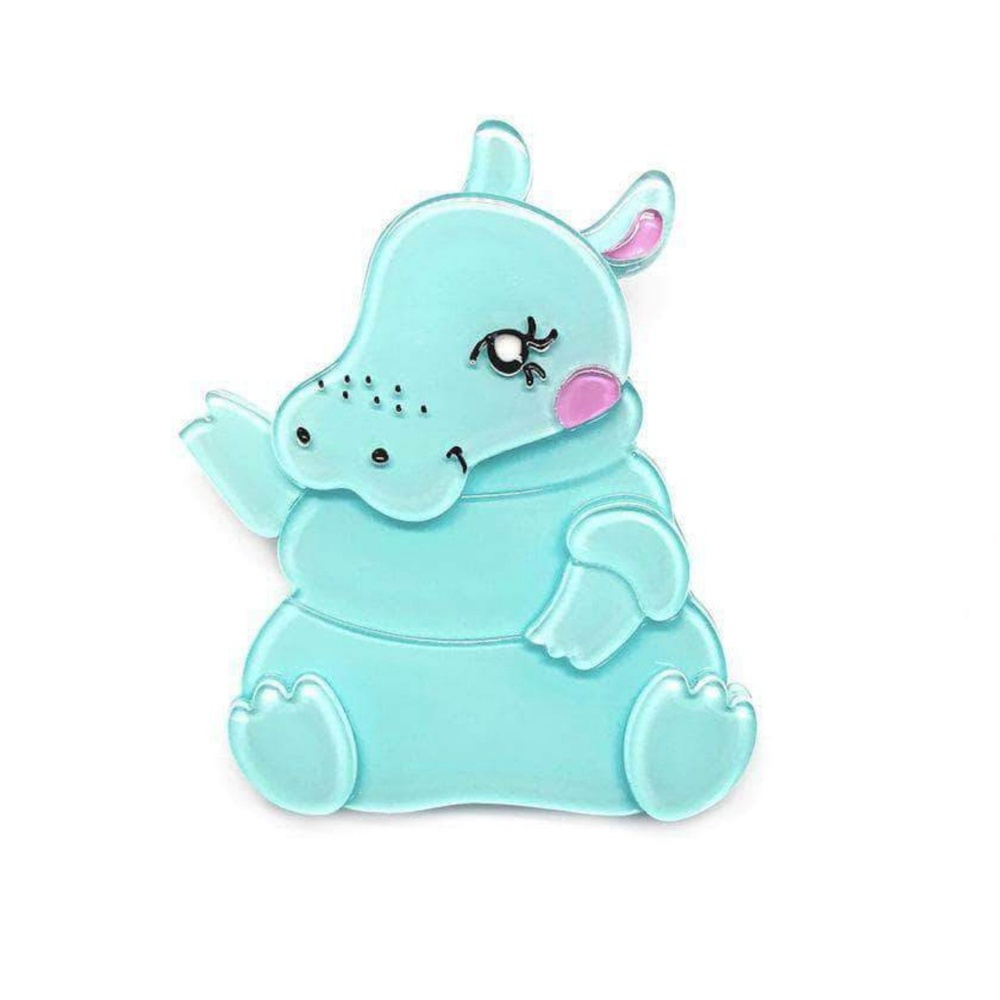 🚫SOLD🚫Erstwilder cutie hippo brooch brand new